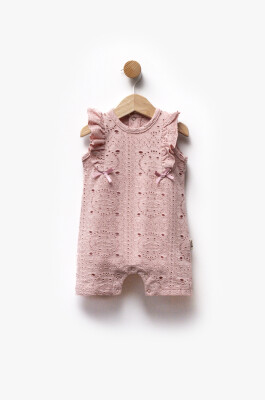 Wholesale Baby Girl Overalls 3-6M Flexi Baby 2063-252401 Pink