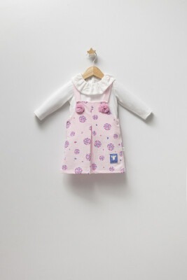 Wholesale Baby Girls 2-Piece Dress and Blouse Set 6-24M Tongs 1028-4396 - Tongs
