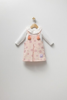 Wholesale Baby Girls 2-Piece Dress and Blouse Set 6-24M Tongs 1028-4396 - Tongs (1)