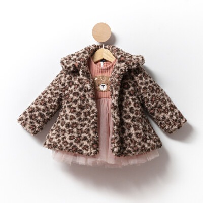 Wholesale Baby Girls 2-Piece Dress and Coat Set 9-24M Cumino 1014-CMN3343 - Cumino