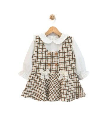 Wholesale Baby Girls 2-Piece Dress and Shirt 9-24M Lilax 1049-6201 - Lilax (1)
