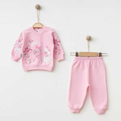 Wholesale Baby Girls 2-Piece Set 3-9M Hoppidik 2017-2367 - Hoppidik