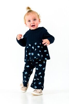 Wholesale Baby Girls 2-Piece Set 6-18M Tuffy 1099-404 Navy 