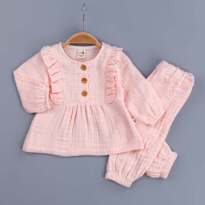 Wholesale Baby Girls 2-Piece Set 6-24M BabyZ 1097-5681 Blanced Almond