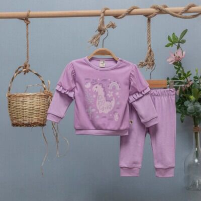 Wholesale Baby Girls 2-Piece Set 6-24M BabyZ 1097-5760 Lilac