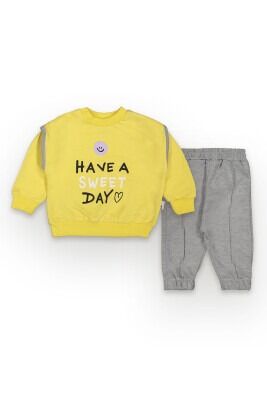 Wholesale Baby Girls 2-Piece Tracksuit Set 6-18M Tuffy 1099-6516 - Tuffy