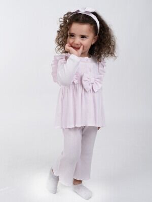 Wholesale Baby Girls 3-Piece Set 3-18M Serkon Baby&Kids 1084-M0570 - Serkon Baby&Kids