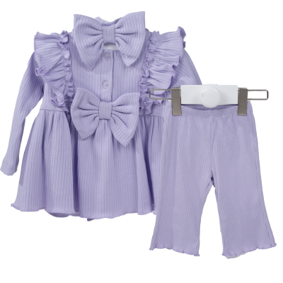 Wholesale Baby Girls 3-Piece Set 3-18M Serkon Baby&Kids 1084-M0570 - Serkon Baby&Kids (1)