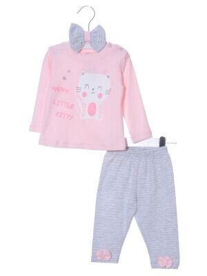 Wholesale Baby Girls 3-Piece Set 6-12M Serkon Baby&Kids 1084-M1838 - Serkon Baby&Kids