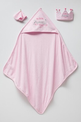 Wholesale Baby Girls 3-Piece Towel Set 85*85 Babyline 2015-9-826 - Babyline