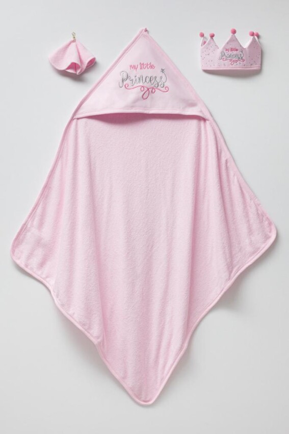 Wholesale Baby Girls 3-Piece Towel Set 85*85 Babyline 2015-9-826 - 1