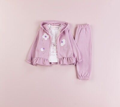 Wholesale Baby Girls 3-Piece Tracksuit Set 9-24M BabyRose 1002-7742 - Babyrose