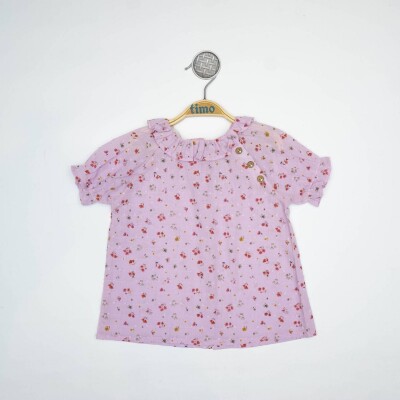Wholesale Baby Girls Blouse 6-24M Timo 1018-TKDÜ012230171 - Timo (1)
