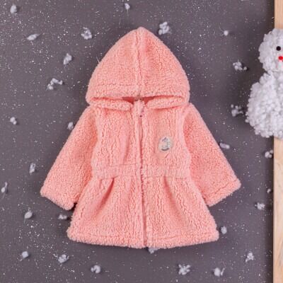 Wholesale Baby Girls Cardigan With Hoodie 6-24M BabyZ 1097-5774 - BabyZ