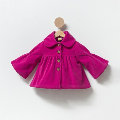 Wholesale Baby Girls Coat 9-24M Cumino 1014-CMN3340 Fuschia