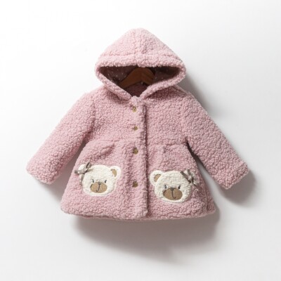 Wholesale Baby Girls Coats 9-24M Cumino 1014-CMN3368 Pink