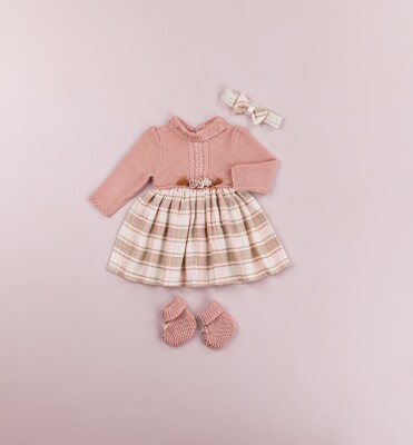 Wholesale Baby Girls Dress 3-12M BabyRose 1002-4391 - Babyrose (1)