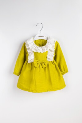 Wholesale Baby Girls Dress 6-18M Minicorn 2018-2335 Green