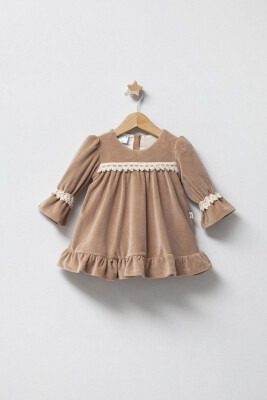 Wholesale Baby Girls Dress 6-24M Tongs 1028-3872 - Tongs (1)