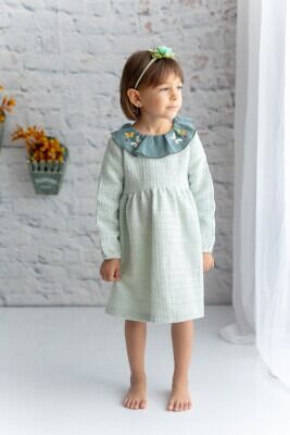 Wholesale Baby Girls Dress 6-48M Zeyland 1070-242M2DHG31 Mint Green 