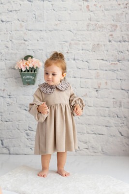 Wholesale Baby Girls Dress 6-48M Zeyland 1070-242M2DHG38 Beige