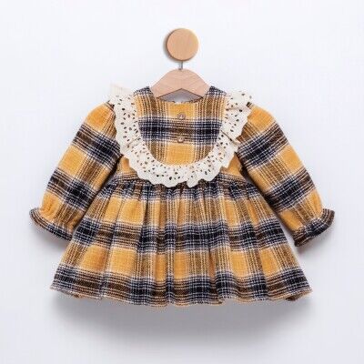 Wholesale Baby Girls Dress 9-24M Cumino 1014-CMN3388 Yellow
