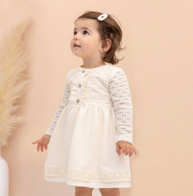 Wholesale Baby Girls Dress 9-24M Lilax 1049-6205 - Lilax