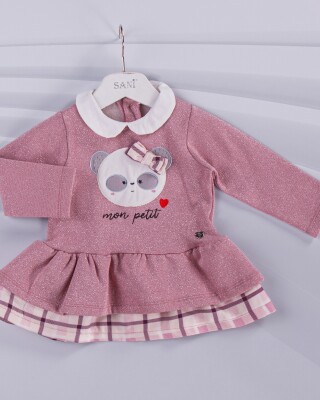 Wholesale Baby Girls Dress 9-24M Sani 1068-6888 Pink