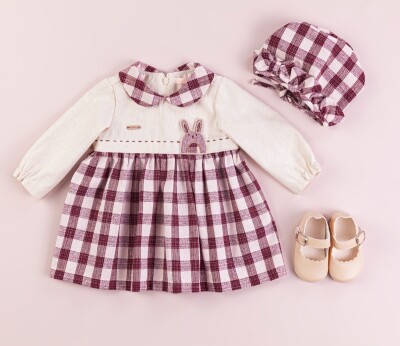 Wholesale Baby Girls Dress with Hat 3-12M BabyRose 1002-4368 - Babyrose (1)
