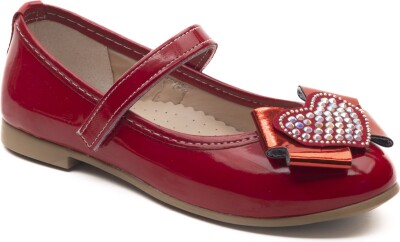 Wholesale Baby Girls Flat Shoe 21-25EU Minican 1060-HY-B-4889 Red