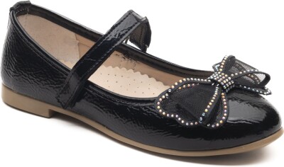 Wholesale Baby Girls Flat Shoe 21-25EU Minican 1060-HY-B-7023 Black3