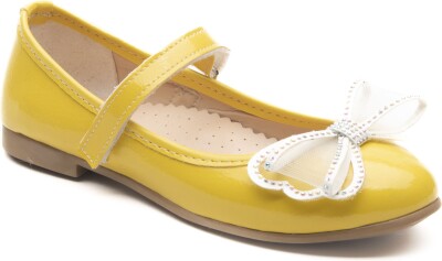 Wholesale Baby Girls Flat Shoe 21-25EU Minican 1060-HY-B-7023 Yellow