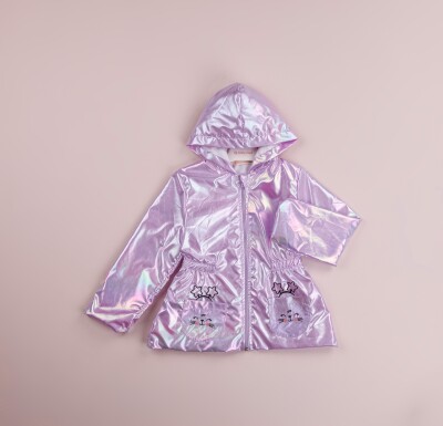 Wholesale Baby Girls Hooded Raincoat 9-24M BabyRose 1002-8425 - Babyrose
