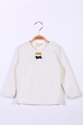 Wholesale Baby Girls Long Sleeve Blouse with Bow 9-24M Zeyland 1070-232M2SRA64 - Zeyland