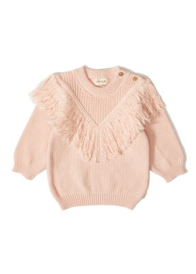 Wholesale Baby Girls Organic Cotton Sweater 3-12M Patique 1061-21043 - Patique