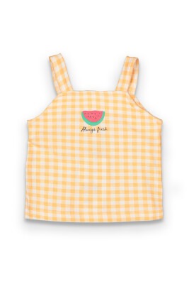 Wholesale Baby Girls Patterned Blouse 6-18M Tuffy 1099-9025 - Tuffy