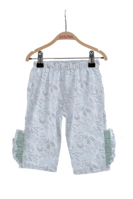 Wholesale Baby Girls Patterned Pants 6-36M Zeyland 1070-221M2AUP02 White