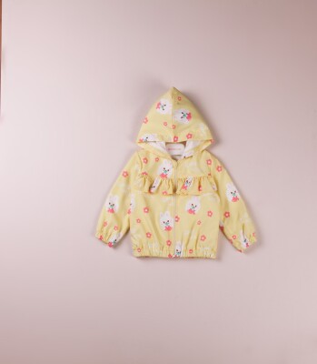 Wholesale Baby Girls Printed Raincoat 9-24M BabyRose 1002-8428 - Babyrose
