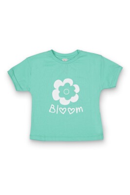 Wholesale Baby Girls Printed T-shirt 6-18M Tuffy 1099-9030 - Tuffy