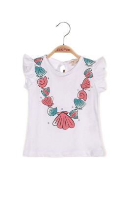 Wholesale Baby Girls Printed T-Shirt 9-36M Zeyland 1070-231Z2CPF52 - Zeyland