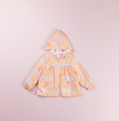 Wholesale Baby Girls Raincoat with Hooded 9-24M BabyRose 1002-8429 - Babyrose