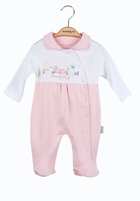 Wholesale Baby Girls Rompers 0-3M Ciccimbaby 1043-4747 Pink