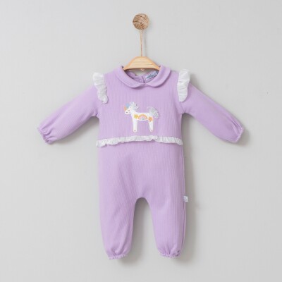 Wholesale Baby Girls Rompers 3-18M Miniborn 2019-6098 - Miniborn
