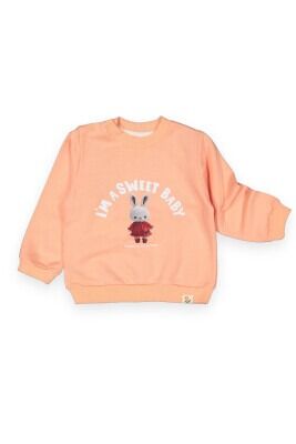 Wholesale Baby Girls Sweat 6-18M Tuffy 1099-05 pinkish orange