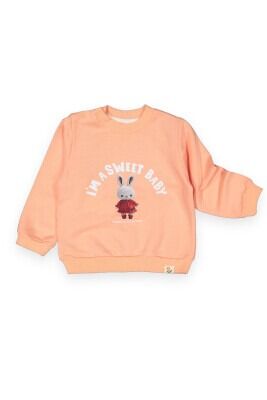 Wholesale Baby Girls Sweat 6-18M Tuffy 1099-05 pinkish orange