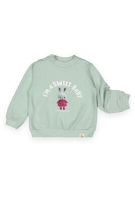 Wholesale Baby Girls Sweat 6-18M Tuffy 1099-05 Nile Green