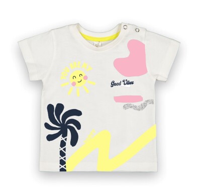 Wholesale Baby Girls T-Shirt 6-18M Difa 1078-16003 - Difa