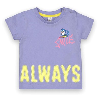 Wholesale Baby Girls T-Shirt 6-18M Difa 1078-16004 Lilac