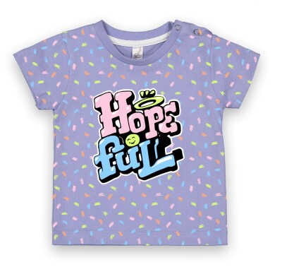 Wholesale Baby Girls T-Shirt 6-18M Difa 1078-16008 Lilac