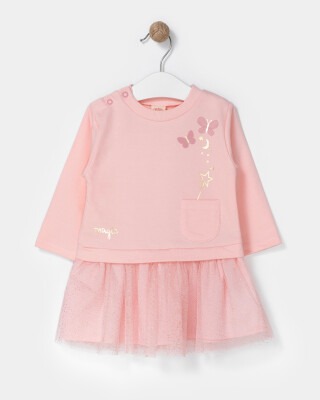 Wholesale Baby Girls Tulle Dress 9-24M Bupper Kids 1053-23929 - Bupper Kids